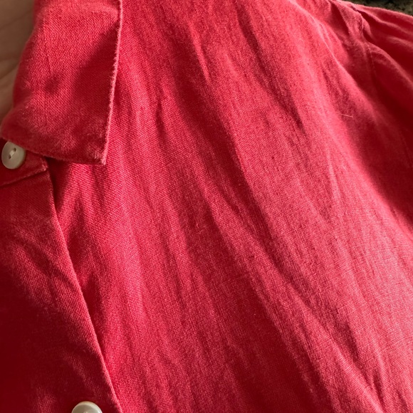 J.Jill Linen button down shirt - Picture 2 of 3